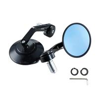 retroviseur embout guidon For Royal For Enfield For Bullet For Meteor For Classic 350 500 For Interceptor 650 Motorcycle Bar End Mirrors Retro Handlebar Tip Rearview