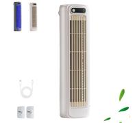 Retrowave Cooling Ace Portable Air Conditioner, Coldeez Cooling Ace Bladeless Mini Air Cooler, 2026 New Mini Cooling Fan with 3 Speeds & LED Touch Screen, for Office,Bedroom,Kitchen (White)