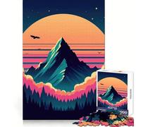 Retrowave V Jigsaw Puzzle for Teenagers 1000 Pieces Mind Skill Toy Gentle Leisure Design Assembly Premium Gift (50x75cm)