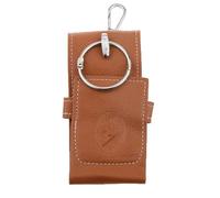 retsamradassaT Brown PU Leather Lucy Keychain Celestial Spirit Gate Zodiac Key Chain Ring Holder Bag Pocket Heartfilia Cosplay Case