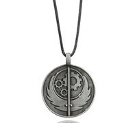 retsamradassaT Fall Out Theme BoS Brotherhood of Steel Faction Necklace