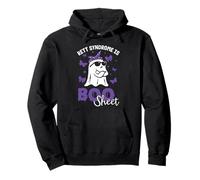 Rett Syndrome Is Boo Sheet Rett Warrior Halloween Ghost Pullover Hoodie