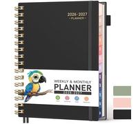 RETTACY Academic Diary 2026-2027, A5 Weekly Planner, Teacher Planner, Black