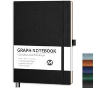 RETTACY Graph Grid Paper Notebook, 96 Pages, A4 Large Size (8.5'' x 11'')