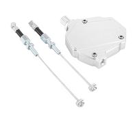 RETUOLWAG Aluminum Easy Pull Line Motorcycle Stunt Clutches Cable For Most Motorbikes And ATVs Installation Motorcycle Stunt Clutch Pull Line Aluminum Clutch Economizer For Most Motorbikes And