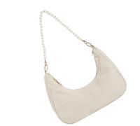 RETUOLWAG Cotton Shoulder Bag With Print Spacious Compartments Comfortable Underarm Carry Casual Outfit Companion Women's Underarm Handbag