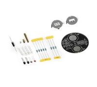 RETUOLWAG LED Gyroscopic Welding Set Rotating Lamp Light Inlines Components Led Gyroscopic Electronic Set Soldering Practice School Teaching