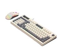 RETUOLWAG MultiSystems 98Keys Wire Keyboard With ARGB Lighting Ergonomic Build Keyboard And Long Last Switches Life