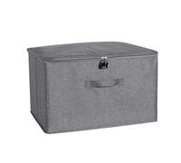 RETUOLWAG Practical Lockable Foldable Storage Box Vertical Space Optimization Oxford Fabric Organizers For Office Home Use Privacy Storage Box For Home Office