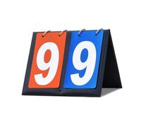 RETUOLWAG Waterproofs Score Board Tabletop Flipping Scoreboard Scores Keeper Score Flippers For Basketball Volleyballs Table Tennis Tabletop Scoreboard Flippers MultiSport Score Scoreboard