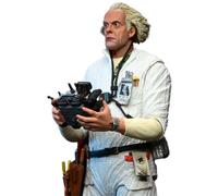 Return A Future Bttf Doc Brown Christopher Lloyd Hazmat Suit Ver Ultimate NECA