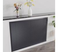 Return Air Grille - No Drilling, HAVC Cold Air Return Vent Cover for Sidewall and Ceiling Kitchen Bathroom Ventilation, Customizable Sizes & Colors(Dark Gray,18x18in/45x45cm)