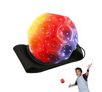 Return Balls with Wrist Strap - Wrist Rebound Ball On A String - Wristband Balls for Children, Fun Single Player Toy, Exercise Toy for Indoor or Outdoor Play