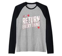 Return Everything Table Tennis Reflex Ping Pong ||- Raglan Baseball Tee
