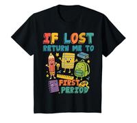 Return Me To First Period First Day Back To School Students T-Shirt