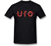 Return Men's UFO Band Logo T-Shirt XL Black