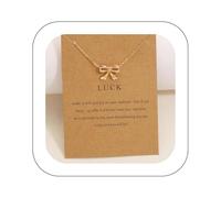 return+pallets Dainty Gold Necklace Bow Necklace amazon+clearance+sale+today+only+clearance+sales+today+deals Stack Cute Tiny Bow Pendant Necklace Trendy Necklaces lightning+deals+of+today+clearance