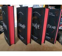 Return To Caraval Stephanie Garber Boxed Set Red Sprayed Edges SIGNED Bookplate