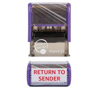 Return to Sender Self Inking Rubber Stamp for Stamping Your Return to Sender Documents - Red Return to Sender Stamp
