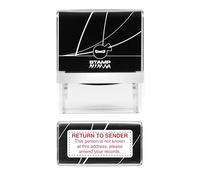 Return to Sender - This Person is not Known at This Address - Self Inking - 45mm x 18mm (Red Ink)
