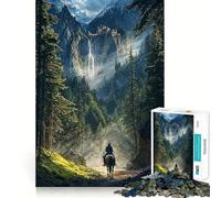 Return to The Hidden Valley 1000 Piece Jigsaw Puzzles for Teenagers Jigsaw Think Toy Together Fun Sharp Cut Art Collectible (50x75cm)