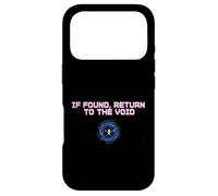 Return To Void Cosmic Space Quote Case for iPhone 17 Pro