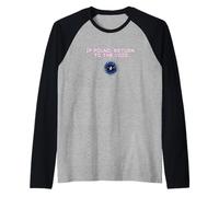 Return to Void Cosmic Space Quote Raglan Baseball Tee