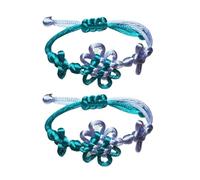 RETZLA 2 Pcs Demon Hunters Cosplay Costume Kpops Accessories Two-color Woven Bracelet Jinu Wristband Halloween Outfits