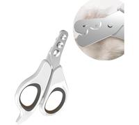 RETZLA Cat Nail Clippers with Double Round Cut Holes Safety Guard for Cats, Birds, Reptiles and Small Animals - Professional Paw Trimmer Set for Novice Pet Families