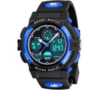 RETZLA Kids Digital Sport Watch, Boys Girls Waterproof Outdoor Watches, Children Casual Electronic Analog Quartz Wrist Watches with Alarm Stopwatch