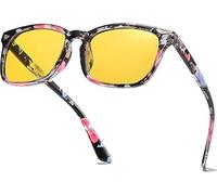 RETZLA Night Vision Glasses, Polarized Glasses, Fit Over Anti Glare HD Night Driving Glasses for Men and Women