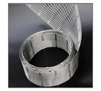 Reu 304 Woven Wire Mesh 10cm/1.5mm Safe Net for Balcony & ir Fence Anti-Fall Rope Net L2xW7m (6.56ft)