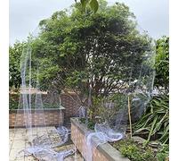 Reu Red Bird Netting for Fruit Trees - Square Mesh Crop Protect Netting, Ideal for Garden Plants, Orchard Use, Prevents Birds & Pests for Maximum Yield