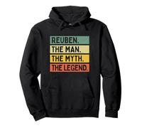 Reuben The Man The Myth The Legend Funny Personalized Quote Pullover Hoodie