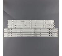 REUISAX 8PCS Backlight Strips R+L Compatible With P CL-47-D407-R-V4 CL-47-D407-L-V4 Compatible With 47PFL5708F7 47PFG410978 47PFL3188 PT470H1-DUJFFE