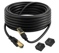 Reulin SSTP Stranded Copper 15m Cat 8 Fast High Speed Internet Ethernet Cable 15,0 M 40-G RJ45 LAN Patch Cord For Network Switch Gaming Console Router Modem Smart TV Docking Station PC - 15 Metre