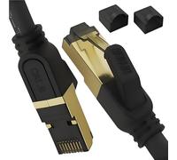 Reulin SSTP Stranded Copper 4m Cat 8 Fast High Speed Internet Ethernet Cable 4,0 M 40-G RJ45 LAN Patch Cord For Network Switch Gaming Console Router Modem Smart TV Docking Station PC - 4 Metre