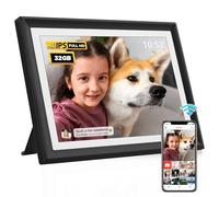 REUMAR Digital Picture Frame,10.1 inch,WiFi Smart Digital Photo Frame IPS LCD Touch Screen, auto-Rotate,Built-in 32GB Storage, Easy Setup to Share Photo and Video Via Frameo APP