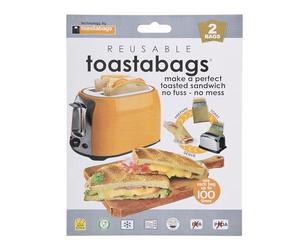 Reusable 100 use toastabags Gold Twin Pack