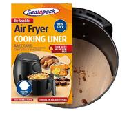 Reusable 24cm Round Air Fryer Liner - Non-Stick, Heat Resistant 220C, Universal Fit, Multi-Purpose Cooking Sheet