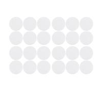 Reusable 24PCS Mushroom Growing Filter Pad 2mm Thick Cotton Materials Monotub Substrate Mycelium Airflows Optimization Humidity Control Filter Pads