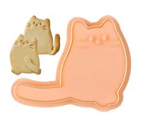Reusable 3D Printed Cute Cat Baking Molds - Funny Cake and Cookie Molds - For Home Kitchen Restaurant And Sugar Doughs Chocolate Cake