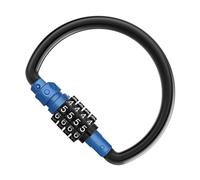 Reusable 4 Digit Combination Anti-Cut High Security Weather Resistant Bicycle Lock Physical School Locker Heavy Type Bicycle Accessories