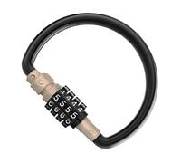 Reusable 4 Digit Combination Anti-Cut High Security Weather Resistant Bicycle Lock Physical School Locker Heavy Type Bicycle Accessories