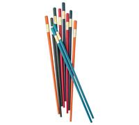 Reusable - 5 Pairs Non Slip Chinese Fiberglass Dishwasher Safe Tableware Set, Multicolor Kitchen Utensils, Reusable for Use
