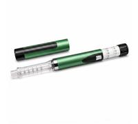 Reusable 60 Unit Insulin Pen Injector with Aluminium Build | Compatible with All Major Pen Needles | Click-Feedback Dosing System for Clinical Accuracy and Easy Dosing | Drop-Tested for Real-Life Use