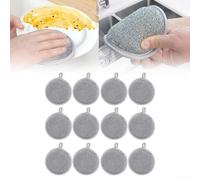 Reusable 612PCS Wire Dishwashing Rags Sponge for Kitchen and Household Pot Cleaning Multipurpose Cloths for Tough Dirt and Wet Messes (12pcs)
