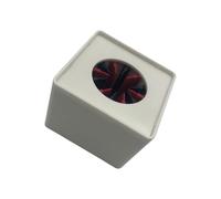Reusable ABS Flag Station Cube Microphone Mounts With PVC Engraving Surfaces For News Reporting And Podcasting Professional Interviews Microphone Accessories