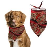 Reusable Accessories Triangle Pet Scarf, Dog Bandana, Polyester Fabric, Pet Bandana for Small Medium Large Dog Cat and Other Pets 27.6 * 11.8 Inches
