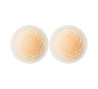 Reusable Adhesive Nipple Covers, Invisible Breathable Seamless Sticky Bra for Wedding Bridal Party Photo Tanning Sports Dance and Swimming Activities